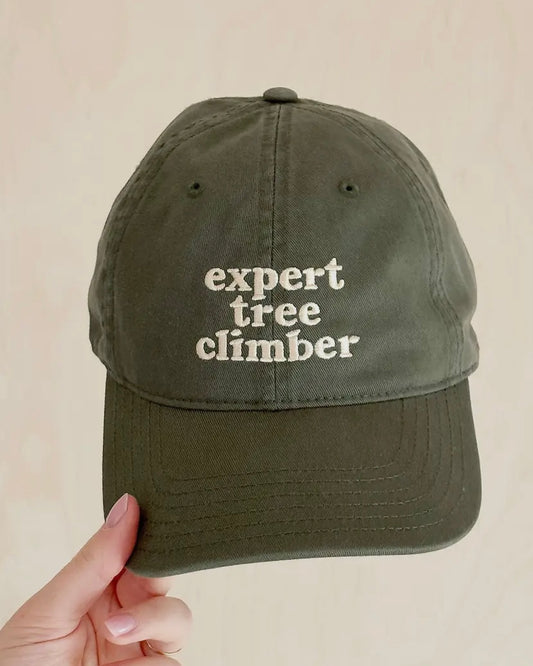 Expert Tree Climber Cotton Baseball Cap