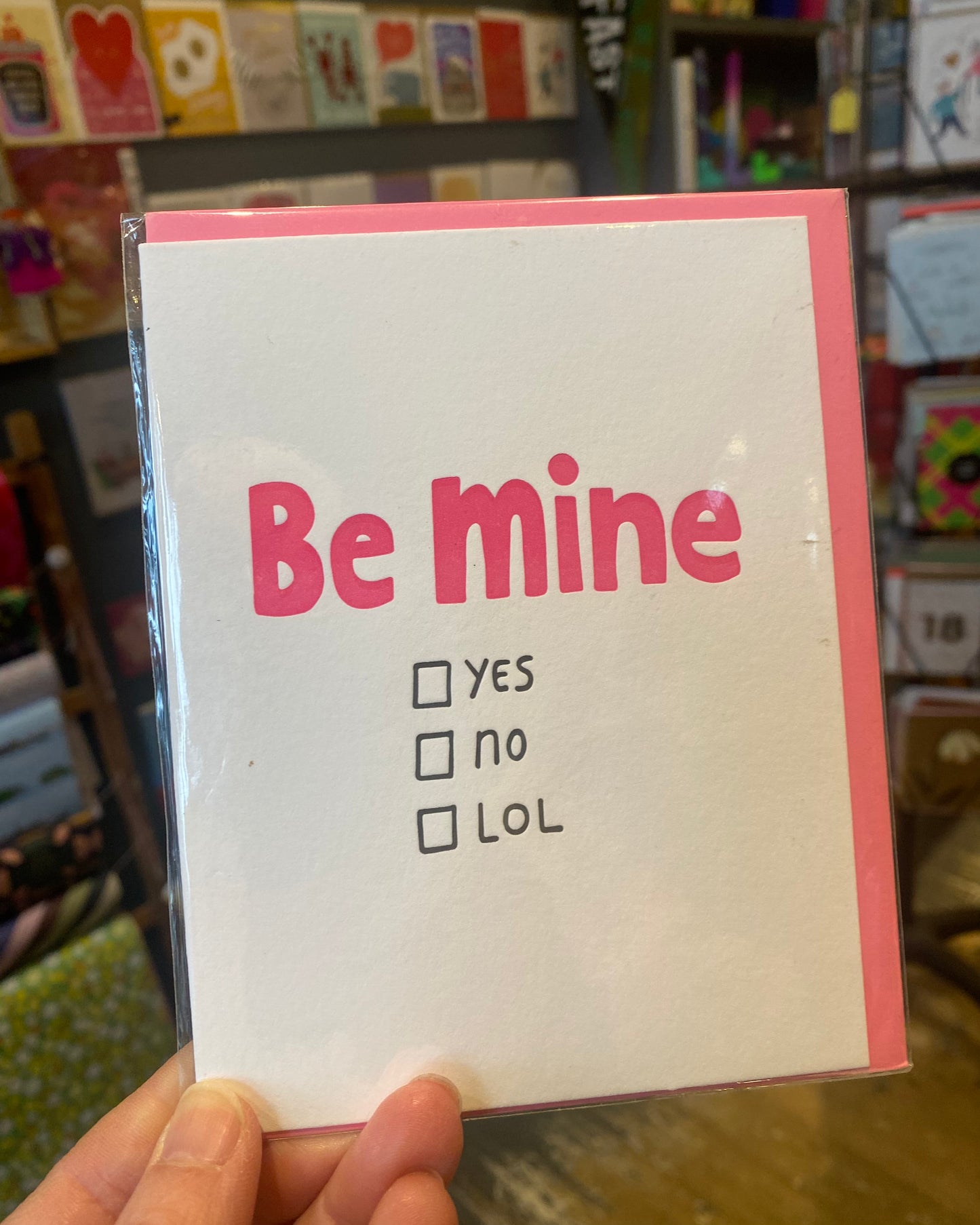 Be Mine Checkbox Card