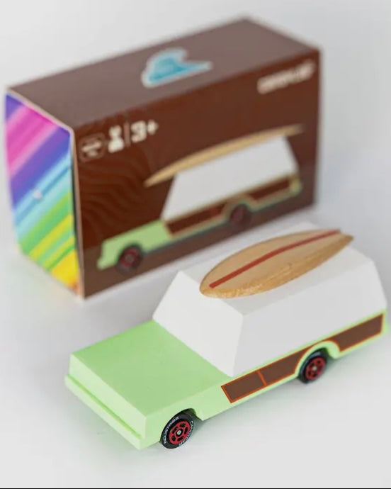 Wooden Surf Wagon Toy Car