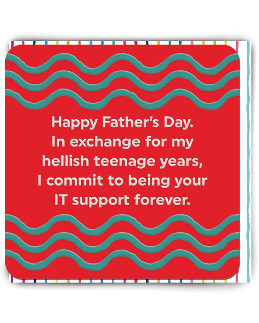IT Support Father’s Day Card