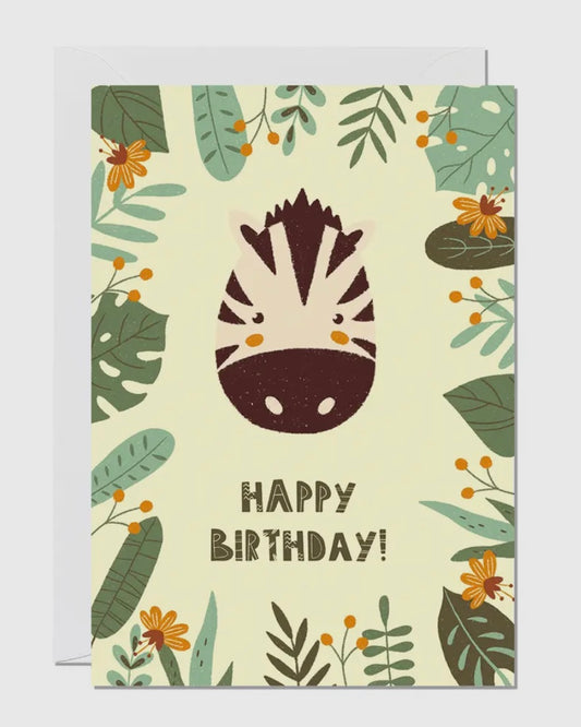 Jungle Birthday Card
