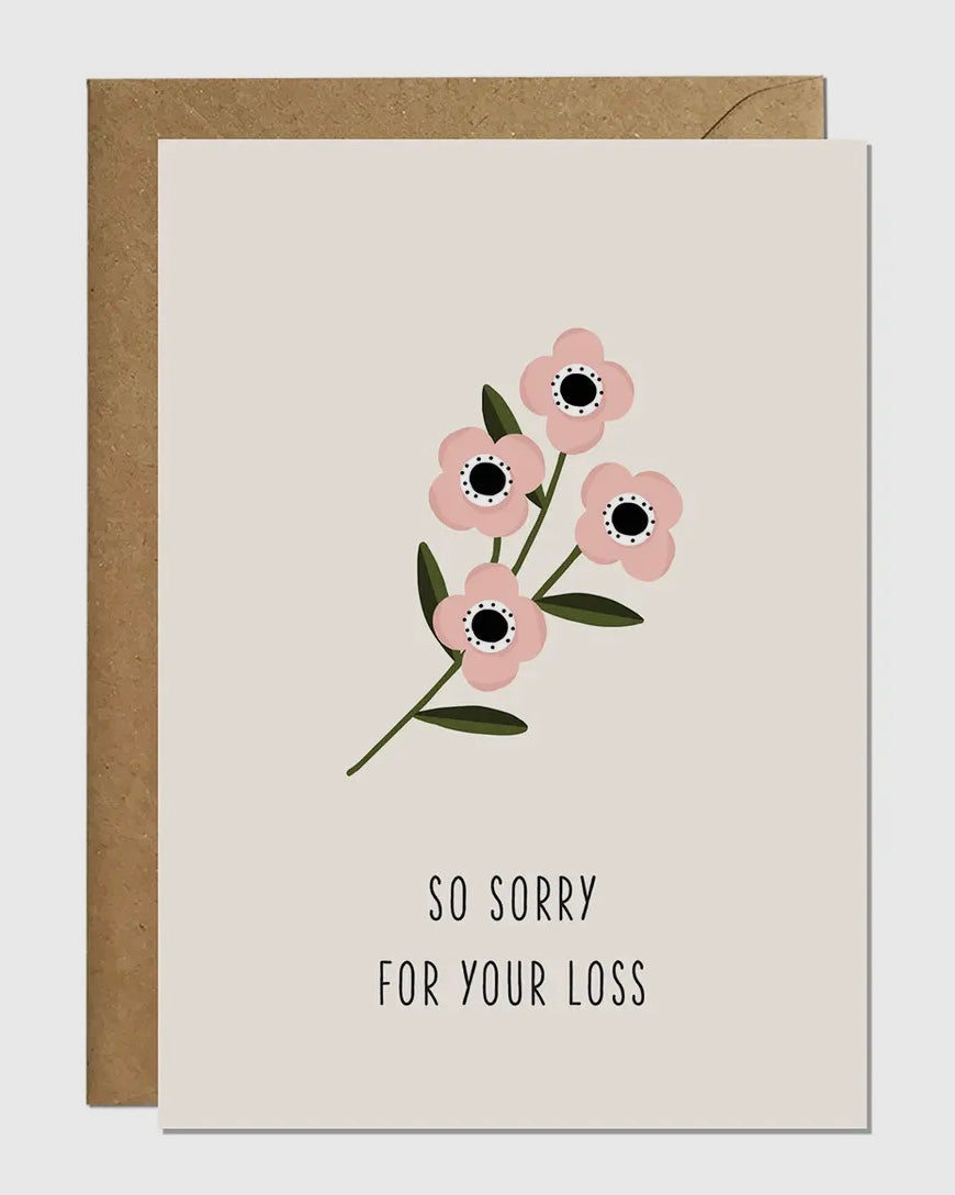 So Sorry For Your Loss Card