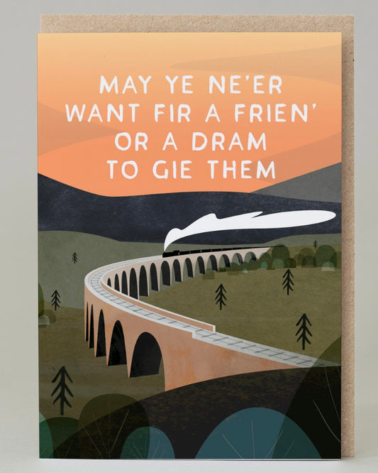 Friend Or A Dram Card