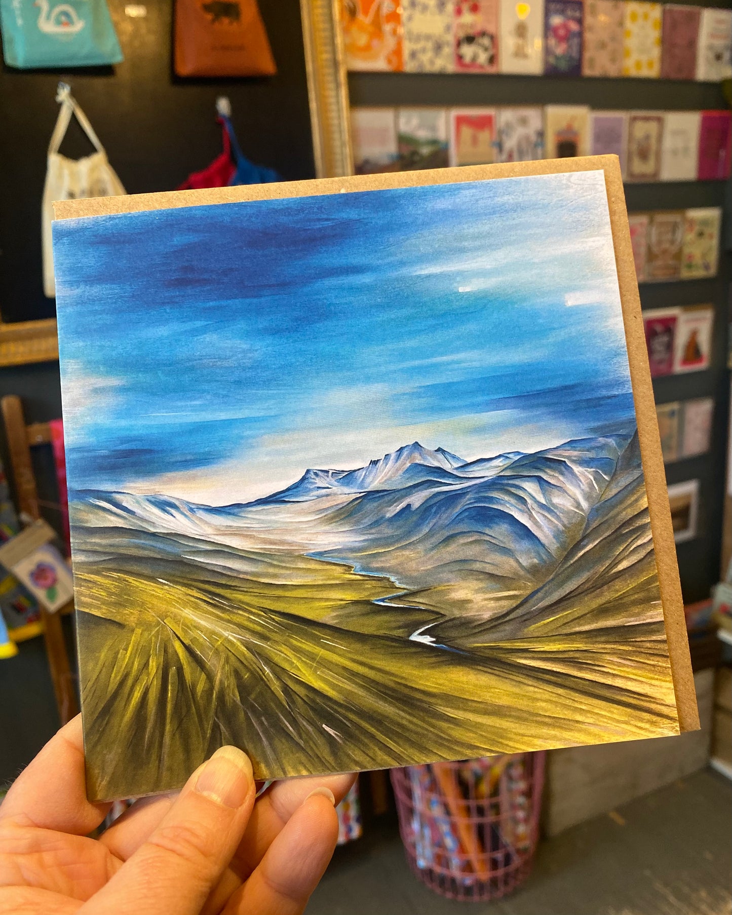 Spring At Lochnagar Greetings Card