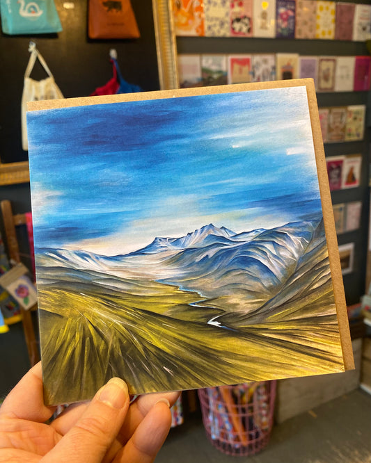 Spring At Lochnagar Greetings Card