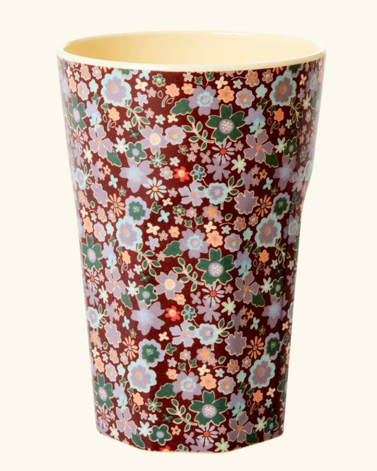 Printed Melamine Latte Cup