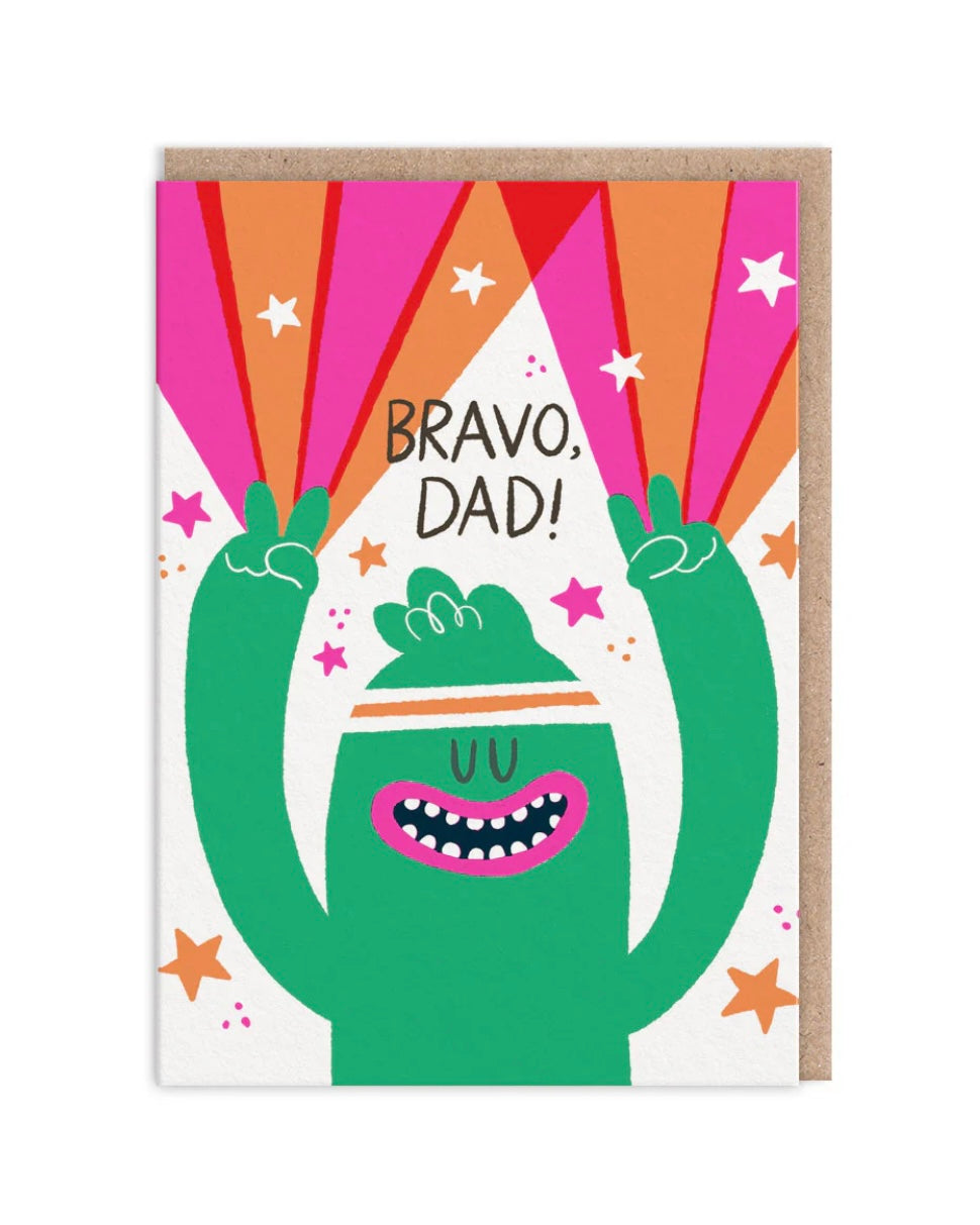 Bravo Dad Card