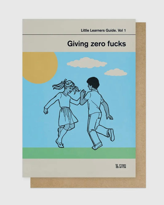 Giving Zero F***s Card
