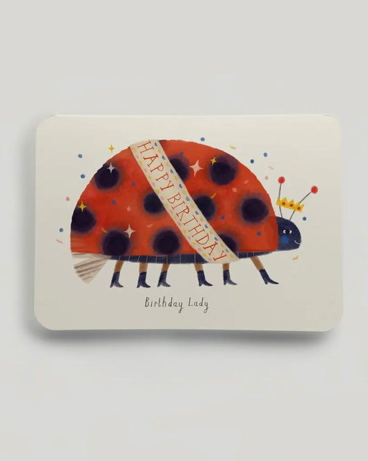 Birthday Ladybird Greetings Card