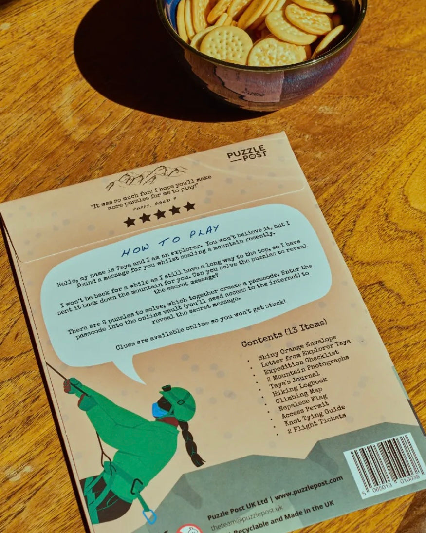 ‘The Explorer’ Puzzle Based Adventure Game