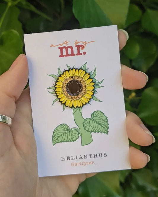 Sunflower Pin