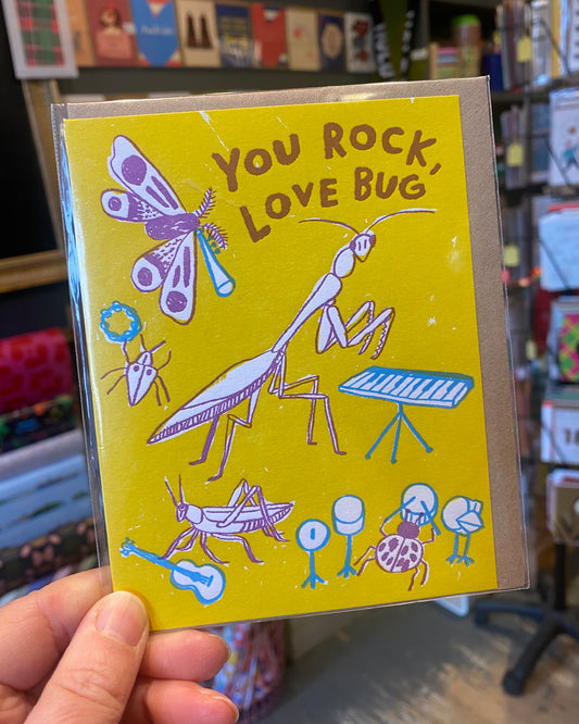 Bug Concert Card