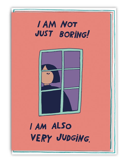Not Just Boring Card
