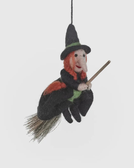 Wanda Witch Felt Decoration