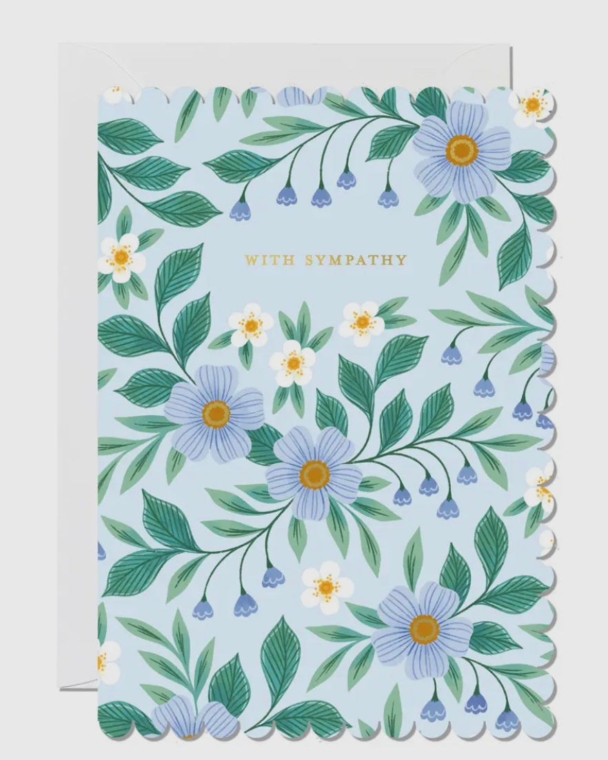 With Sympathy Card