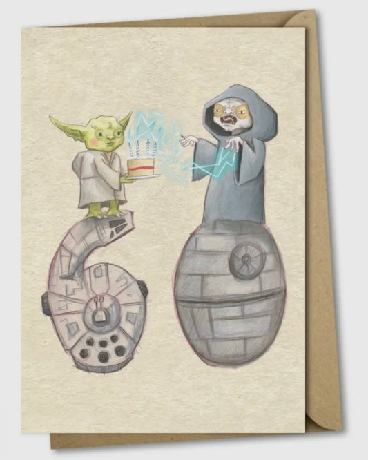 Star Wars Age 60 Card