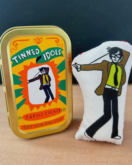 Jarvis Cocker mini doll - Tinned Idol