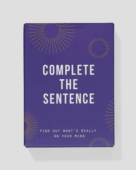 Complete The Sentence Cards