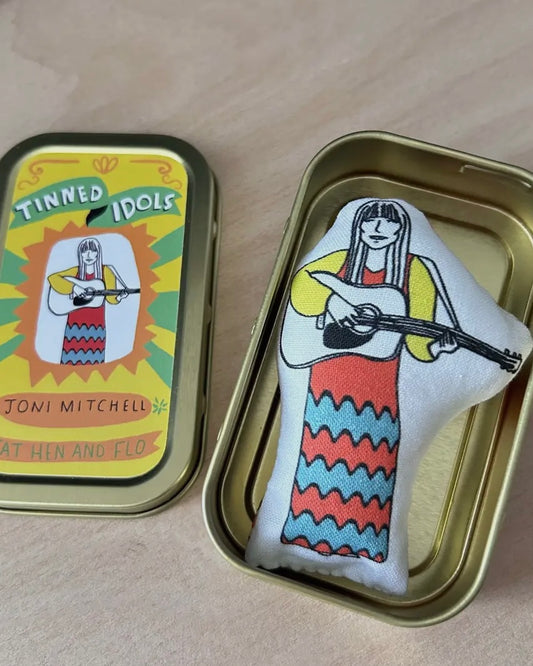 Joni Mitchell mini doll - Tinned Idol