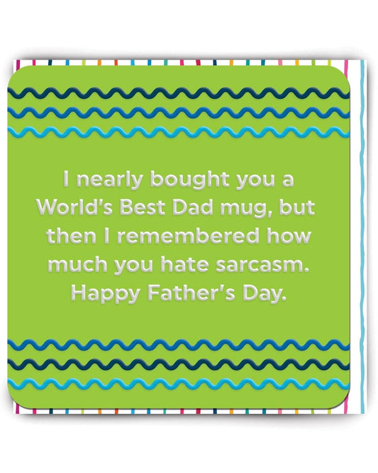 World’s Best Father’s Day Card