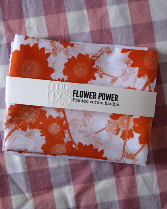Flower Power Hankie