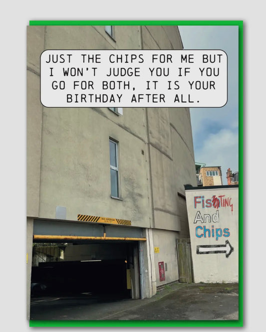 Fisting And Chips Card
