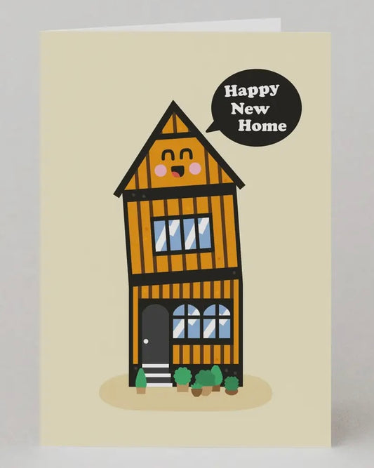 Crooked New Home Card