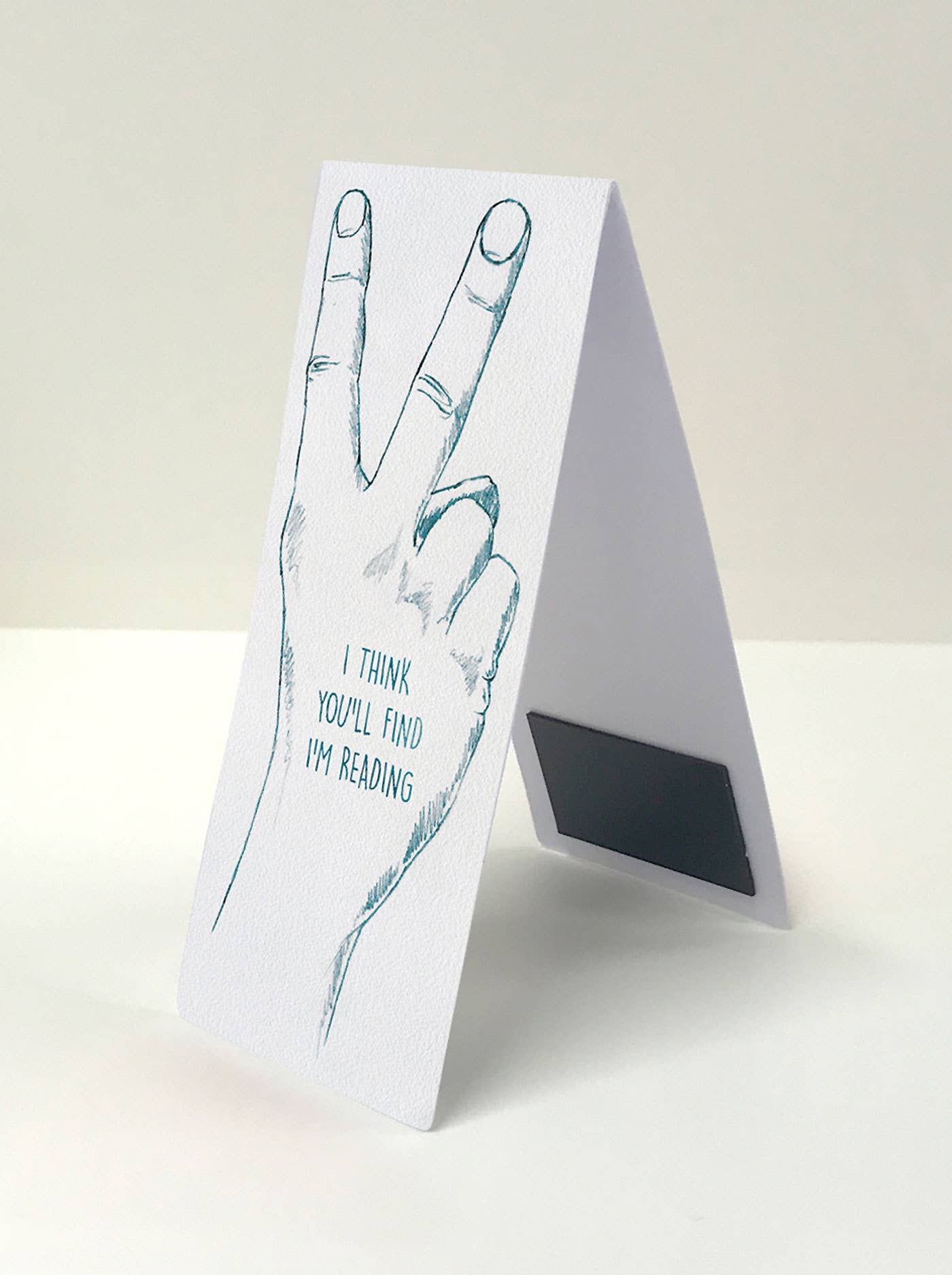 Funny Magnetic Bookmark - I Think You'll Find I'm Reading-Brainbox Candy-My Beautiful Caravan