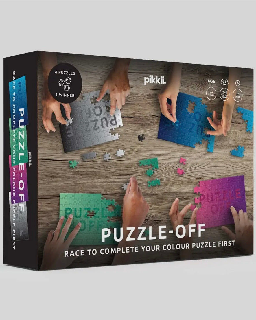 Box for Puzzle-Off game.