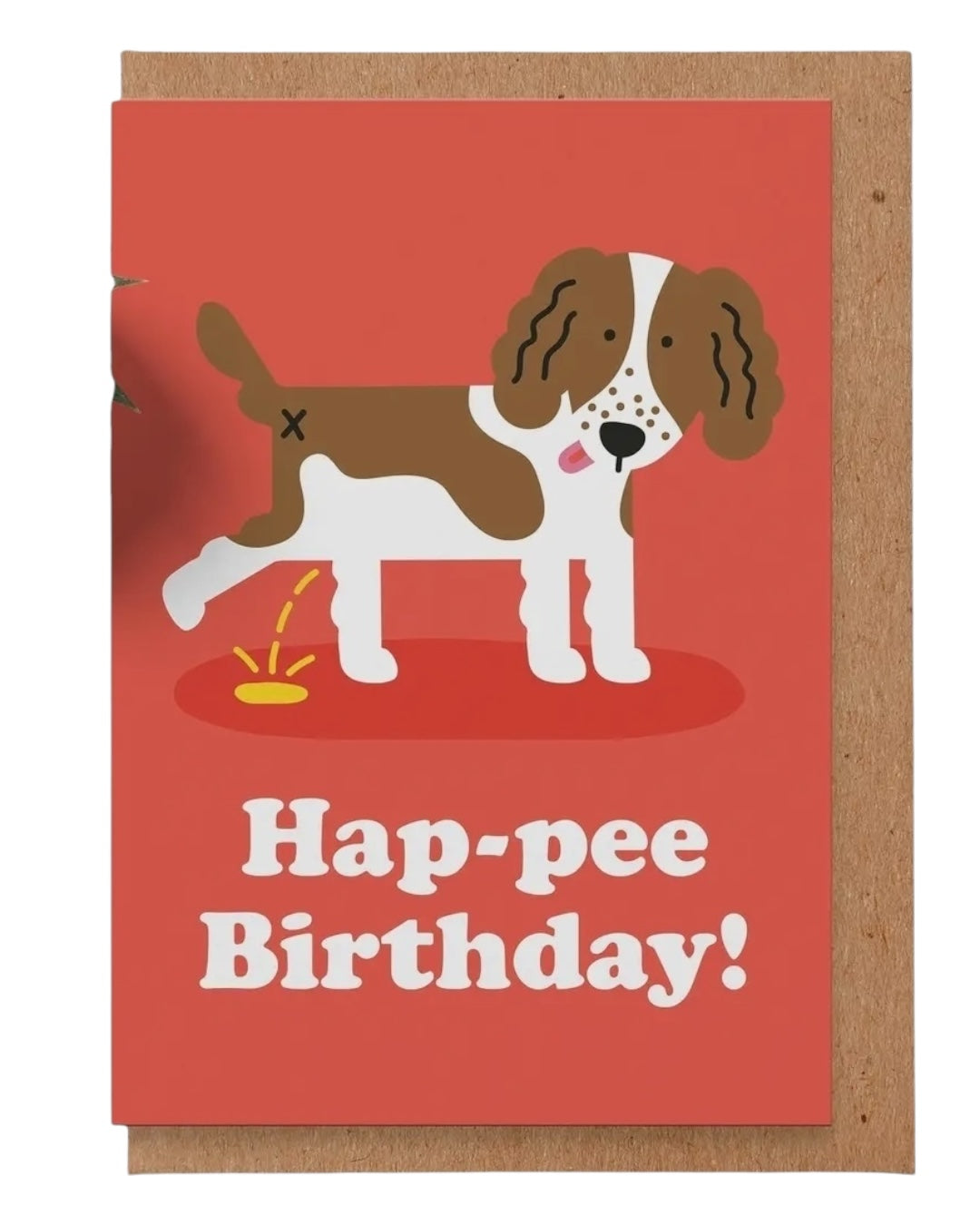 Hap-Pee Dog Birthday Card-Studio Boketto-My Beautiful Caravan