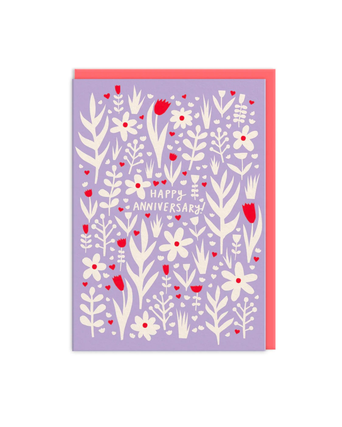 Happy Anniversary Flowers Card-Ohh Deer-My Beautiful Caravan