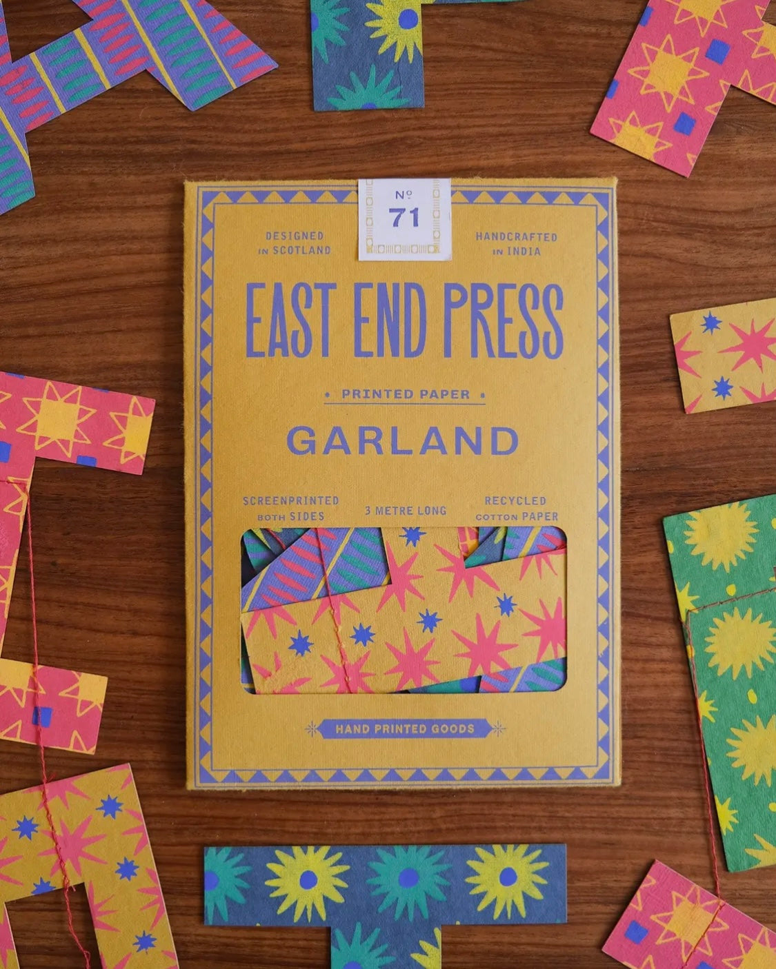 Happy Birthday Paper Garland-East End Press-My Beautiful Caravan