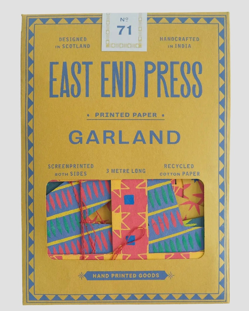 Happy Birthday Paper Garland-East End Press-My Beautiful Caravan