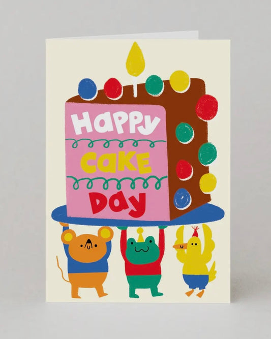 Happy Cake Day Birthday Card-Studio Boketto-My Beautiful Caravan