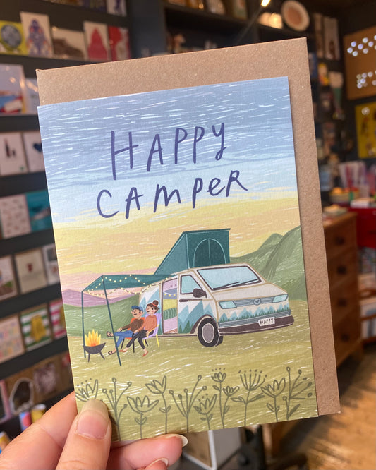 Happy Camper Card-Joy Nevada-My Beautiful Caravan