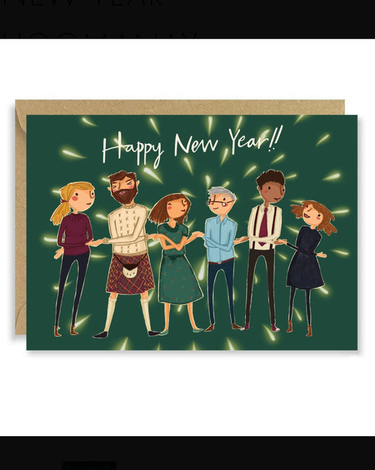 Happy New Year Card-Joy Nevada-My Beautiful Caravan