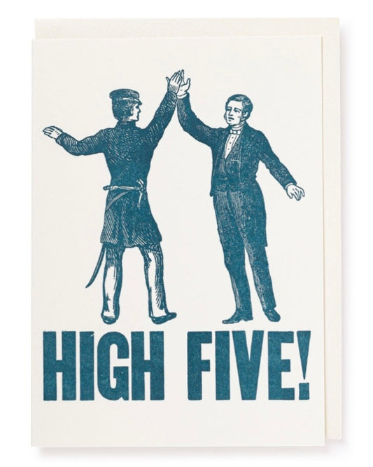 High Five Card-Archivist-My Beautiful Caravan