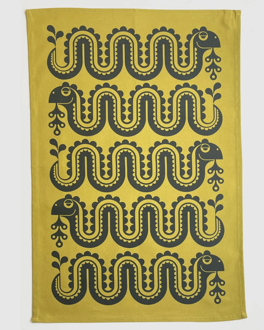 Hornsea Nessie Teatowel-Magpie-My Beautiful Caravan