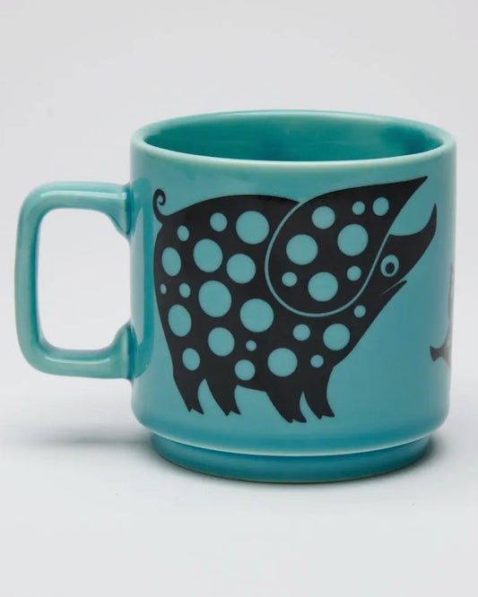 Hornsea Piggie Family Mug-Magpie-My Beautiful Caravan