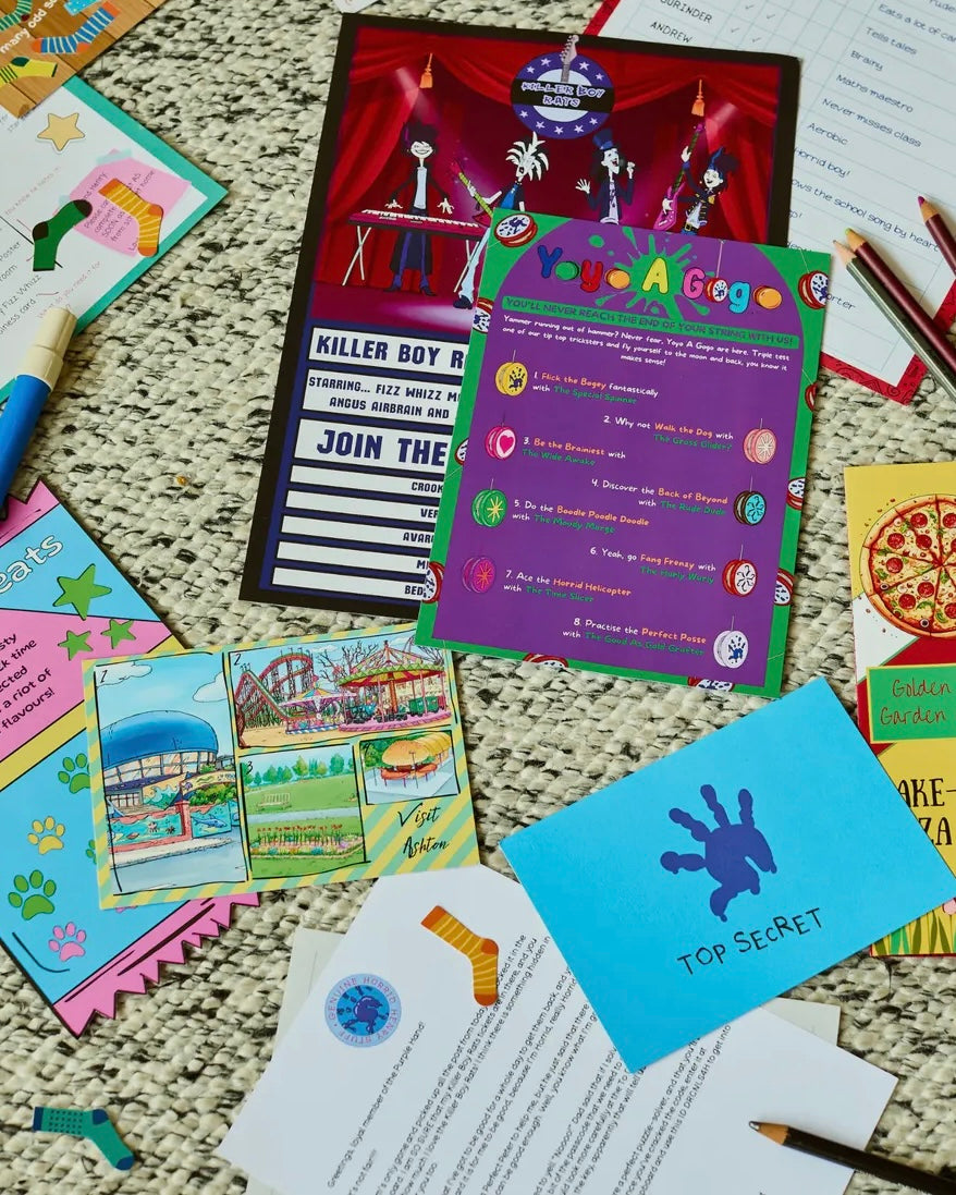 Horrid Henry and the Music Mystery Mayhem Puzzle-Puzzle Post-My Beautiful Caravan