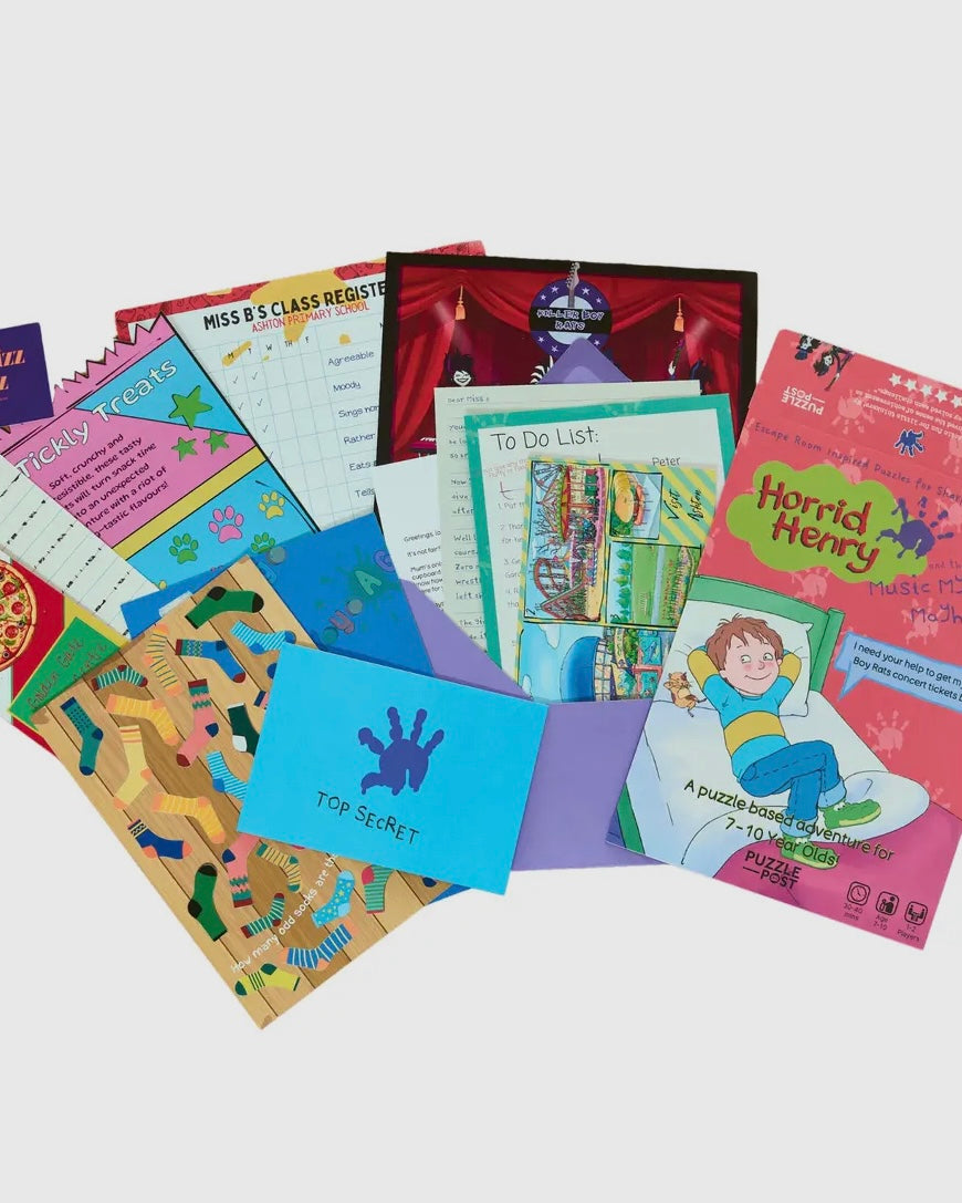 Horrid Henry and the Music Mystery Mayhem Puzzle-Puzzle Post-My Beautiful Caravan
