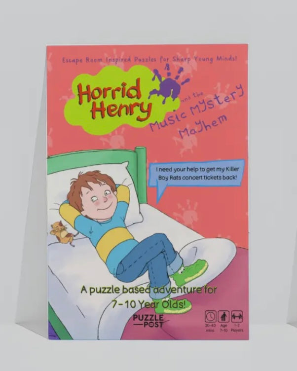 Horrid Henry and the Music Mystery Mayhem Puzzle-Puzzle Post-My Beautiful Caravan