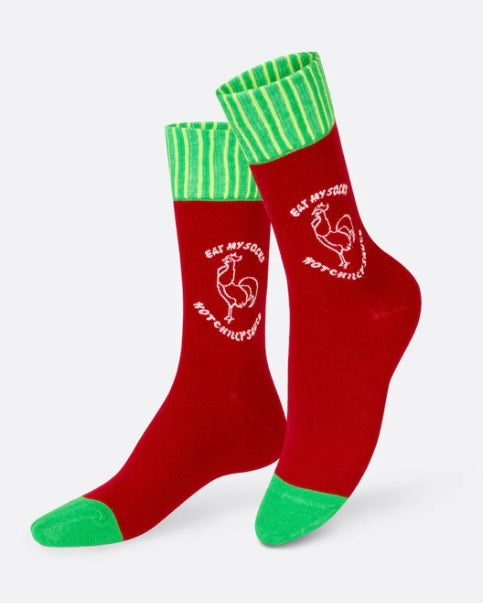Hot Sauce Socks-Eat My Socks-