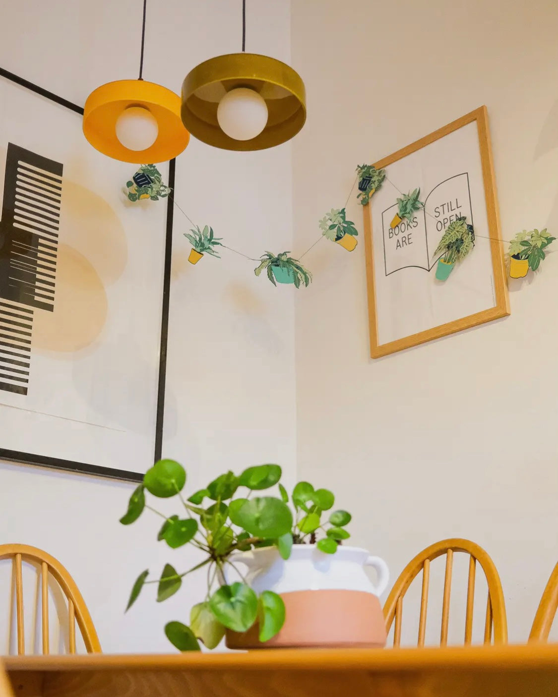 House Plants Paper Garland-East End Press-My Beautiful Caravan