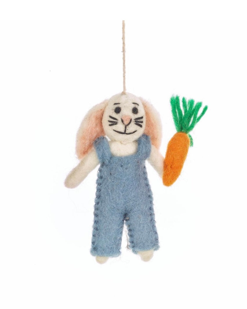 Hutch The Bunny Felt Decoration-Felt So Good-My Beautiful Caravan