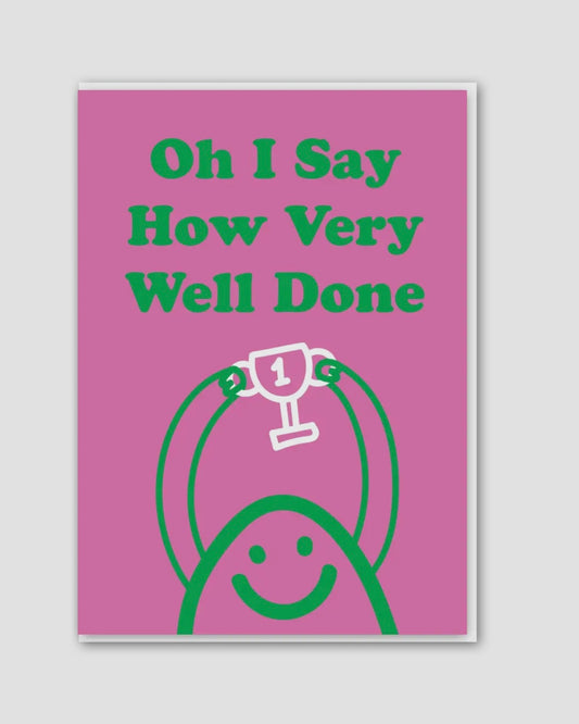 I Say, Well Done Card-Objectables-My Beautiful Caravan