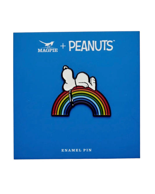 Peanuts Good Vibes Rainbow Pin