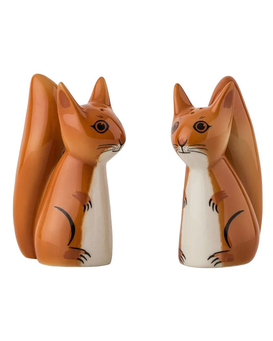 Red Squirrel Salt & Pepper Shakers
