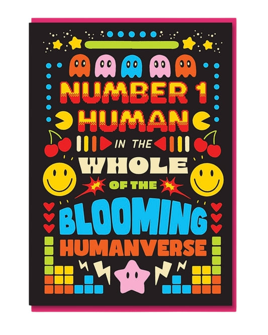 Number 1 In The Humanverse Card