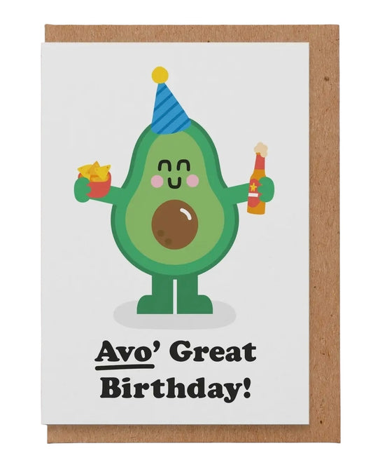 Avo’ Great Birthday Card